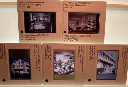 Marcel Leborgne “Villa Marie Jeanne 1929” Belgian Architecture 5 35mm Art Slide