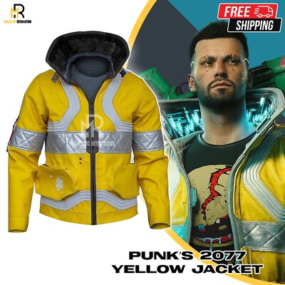 David Martinez Edgerunners 2077 Inspired Leather Jacket Samurai Punk's Jacket