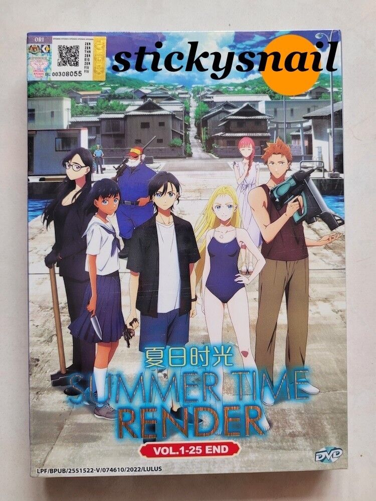 DVD Anime Summertime Render - Summer Time Rendering Complete TV Series w  Subbed