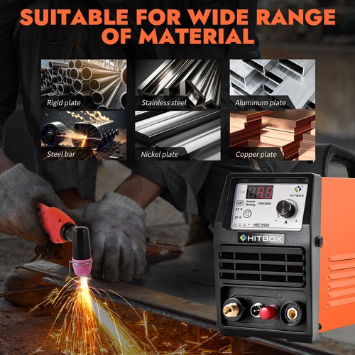 HITBOX HBC5500 Plasma Cutter 55A – 21mm Schneiden, IGBT Inverter, Tragbar - Bild 8 von 13