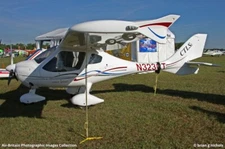 Flight Design CTLS-Lite Airplane Desk Wood Model Small New