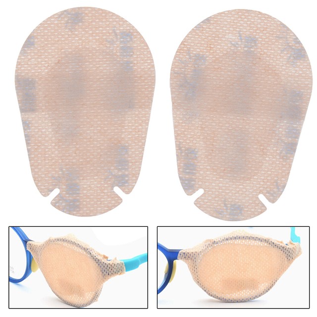 20Pcs kids eye patch glasses amblyopia medical soft disposable adhesive