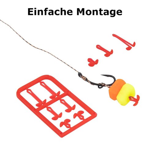 KLYNGTSK 6-tlg Karpfen Angel Set - Boilie Nadeln, Bohrner & Schere Für Karpfenangeln