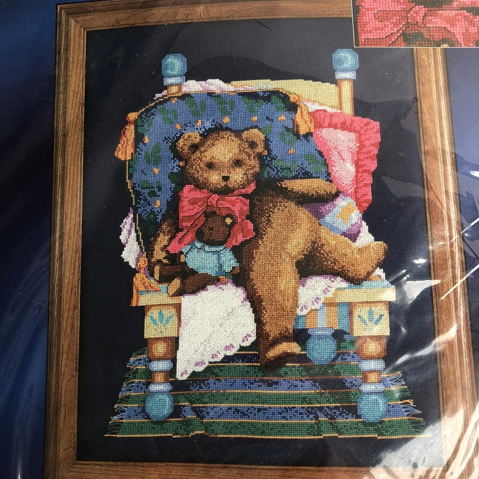 Mr. Bear Teddy Designs For The Needle Kit Punto de Cruz Contado Artes de Ocio 5611 Foto 4 de 4