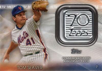 Tom Seaver baseball card 2021 Topps Commemorative 70th Anniversary