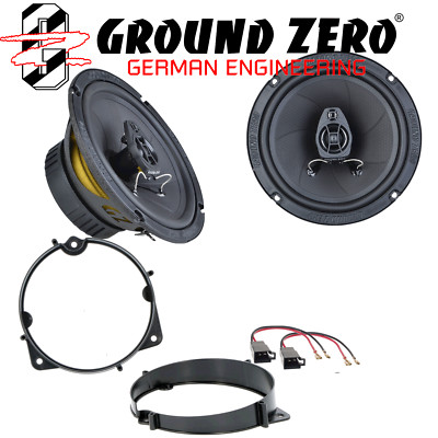 Ground Zero  LAUTSPRECHER für Opel Astra H 2005-2009  Türen hinten