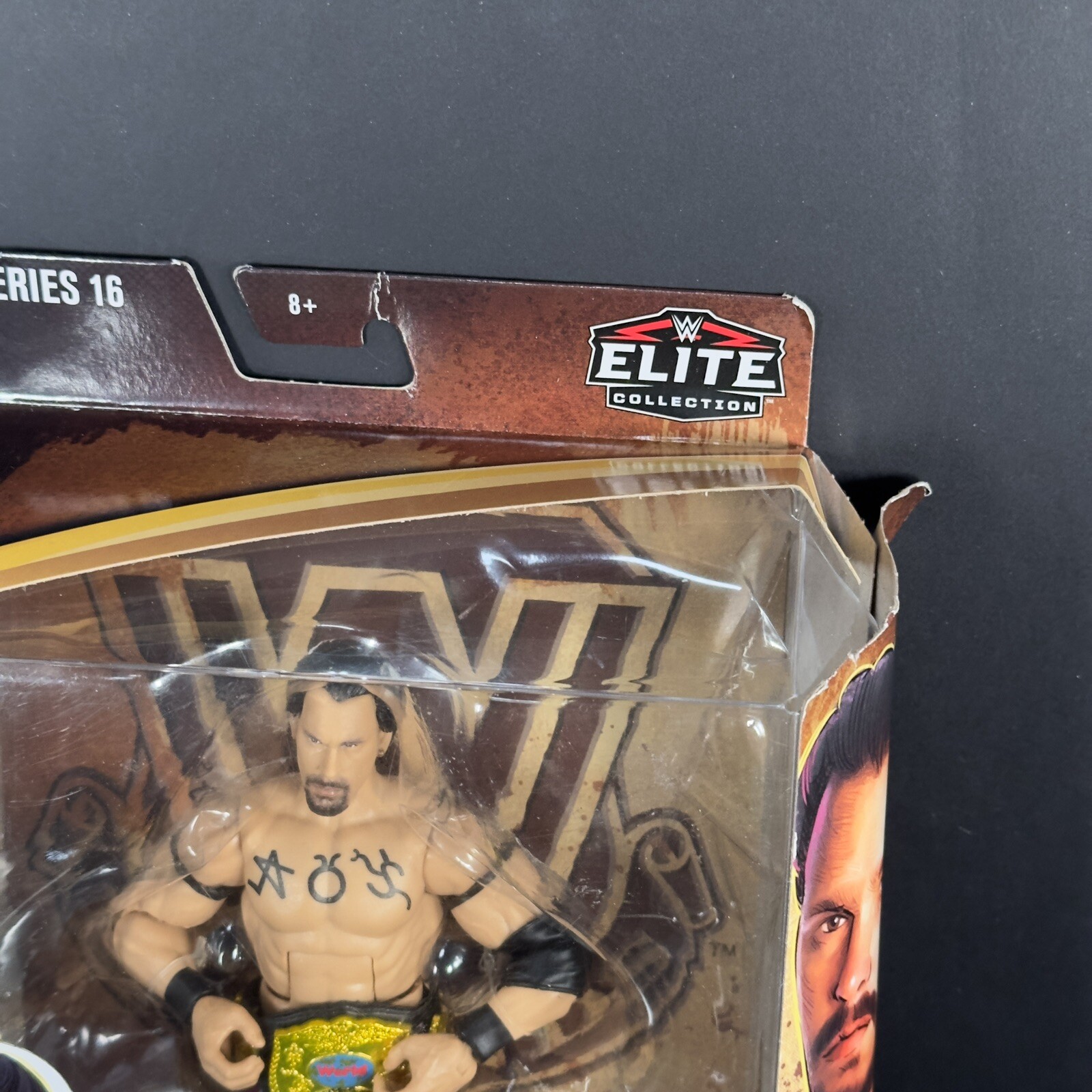 2022 WWE Elite Legends Bradshaw w/ Belt True FX Action Figure Series 16