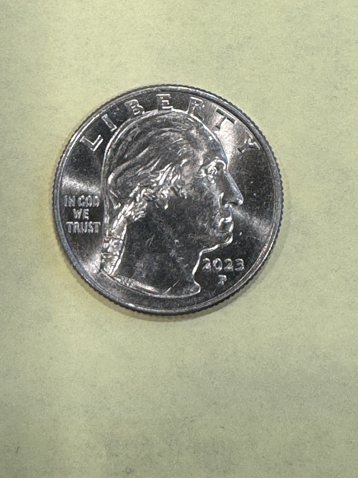 2023 Quarter dollar P misprint (PICTURE ONLY ON BACK) eBay