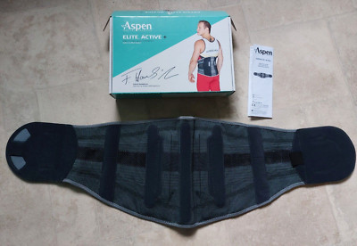 Aspen Elite Active + Low Back Support ( Lumbal- Rückenorthese) Gr. M - OVP - Top
