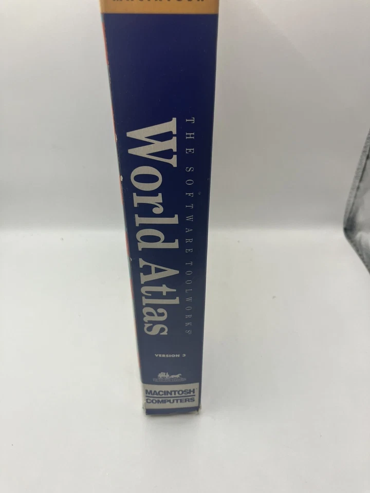 The Software Toolworks World Atlas Ver 3 for Mac OS - Image 2 of 4