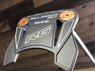 DEMO Rife Golf Roll Groove Series RH RG7 Full Exotic Mallet Putter 34'' 340-L176
