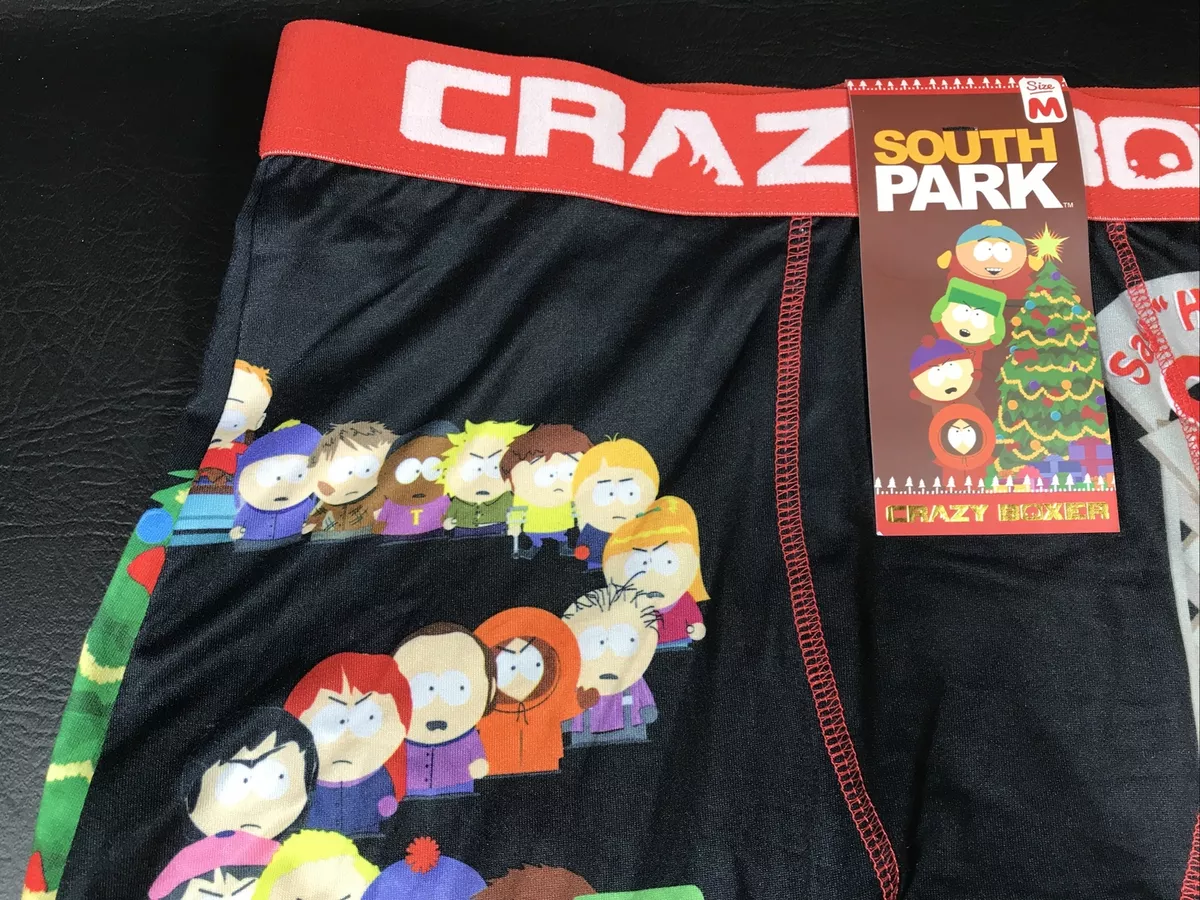 CRAZYBOXER South Park Characters Men's Boxer Briefs (2 Pack