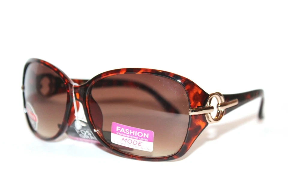 NUEVAS GAFAS DE SOL FOSTER GRANTS DG 0413 MARRÓN TORTUGA MARCOS PARA MUJER RX 61-15-135 MM Foto 2 de 4