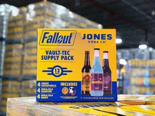 Jones Soda Fallout Vaul-tec Supply Pack 12 pack with Vault-tec Bottle Opener!