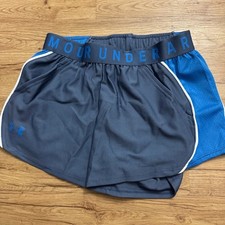 Under Armour Women's UA Play Up 3.0 Running Shorts Blue XS NWT