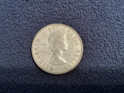 1958 Canadian Silver Half Dollar