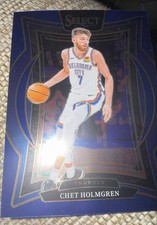 2024-25 Panini Select - Concourse Chet Holmgren #1 Blue