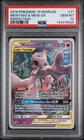 2019 POKEMON 2019 WORLD CHAMPIONSHIPS DECK: PERFECTION MEWTWO & MEW GX PSA 10