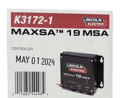 NEW OPEN BOX. Lincoln Electric K3172-1 MAXSA 19 MSA CONTROLLER. CODE 11886