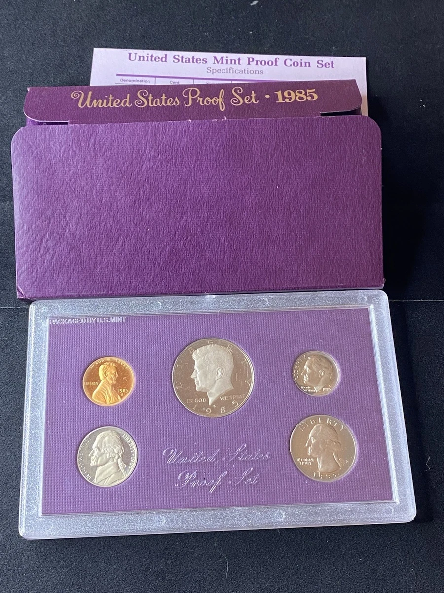 U.S. Mint 1985 US Coin Proof Sets for sale | eBay