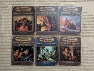 D&D 3e 3.5e Lot of 6 Paperback Supplements