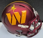 MIKE SAINRISTIL SIGNED AUTO MINI HELMET BECKETT/BAS WITNES WASHINGTON COMMANDERS