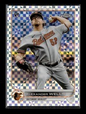 2022 Topps Chrome #49 Alexander Wells Prism Refractor