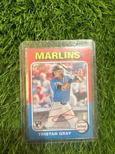 2024 Topps Heritage High Number - Real One Autograph Tristan Gray Red Ink /75