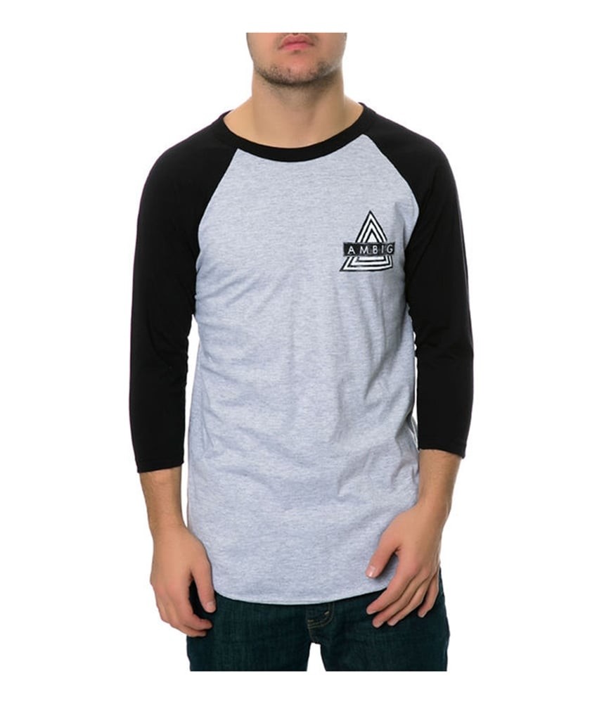 Мужская футболка с бейсбольным рисунком AMBIG The No Choice, темно-черный, L