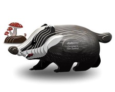 Safari EUGY Badger 3D Model Kit SAF105675 