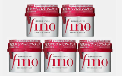 Shiseido FINO Premium Touch Penetrating Hair Essence Mask 230g 5Pack Set