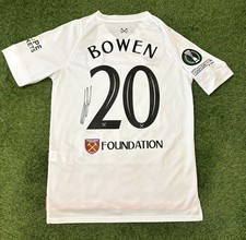 Jarrod Bowen Signed West Ham 2023 Conference League Final Shirt