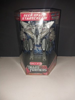 Transformers 2007 Movie Deep Space Starscream Metallic Target Exclusive Sealed