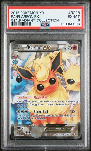 Flareon-EX graded PSA 6 for sale on eBay
