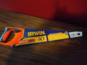 Irwin Jack 880 Hand Saw Universal 500mm / 20"-8T/9P Used in Sleeve