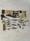 Huge Lot Of Vintage GI Joe Accessories Parts Pcs Hasbro Lot Weapons