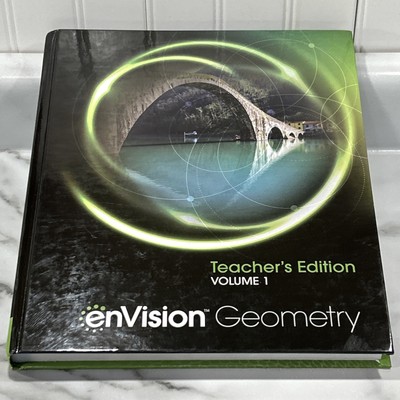 enVision Geometry Teacher Edition Volume 1-Textbook Binding - Used