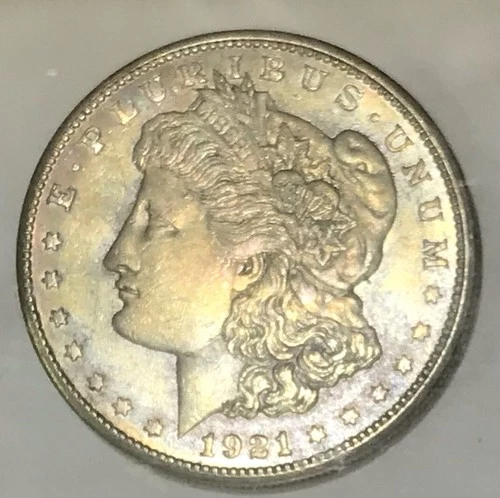 1921-S Morgan Dollar LAST YEAR 90% Silver US $1 Coin XF