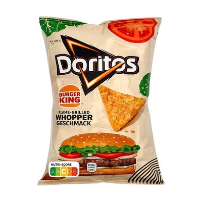 Doritos Flame-Grilled Whopper, Maischips 100g Beutel