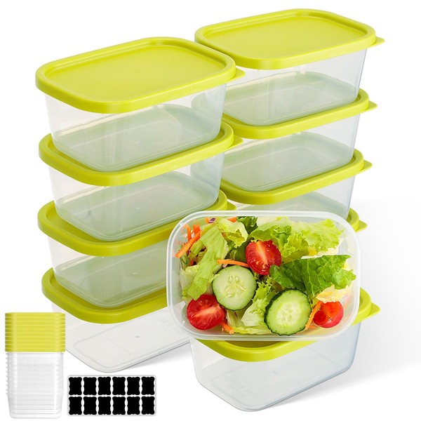 Frischhaltedosen KüChe Bpa-Frei Luftdicht Gefrierdosen Mealprep 10X710Ml-image