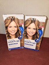 LOT (2) CLAIROL PERMANENT ROOT TOUCH UP COLORBLEND, LIGHT GOLDEN BROWN 6G