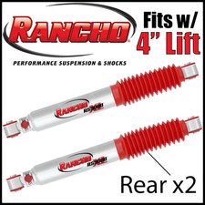 Rancho Rs9000xl Rear Shocks Pair 2002-2006 Chevy Avalanche 2500 4wd W4 Lift