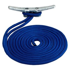 Sea Dog 301110015BL-1 3/8" D x 15' L Blue Nylon 3-Strand Twisted Dock Line