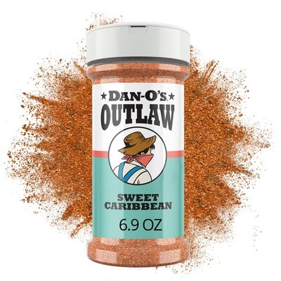 Dan-O's Outlaw Seasoning - Sweet Caribbean 6.9 Ounce (Pack of 1) 