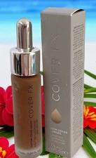 COVER FX Custom Cover Drops - N DEEP 4 - 0.25oz/ 7.5ml Made in Italy, New in Box