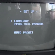 Vintage Emerson EWC1302 13" CRT Retro Gaming TV / VCR Combo ***Turns On READ