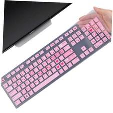 Keyboard Cover Skin for Dell KM636 KB216 KB216t KB216d KB216p Wired  Lovly