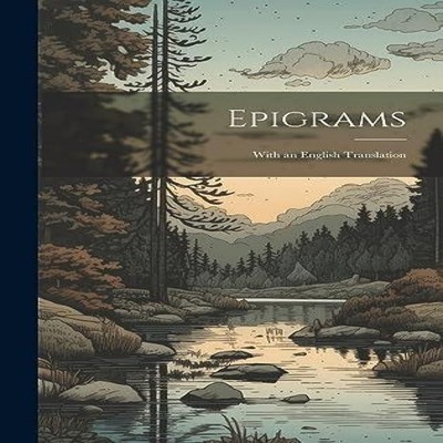 Epigrams With an English Translation Anonymous Hardcover Creative