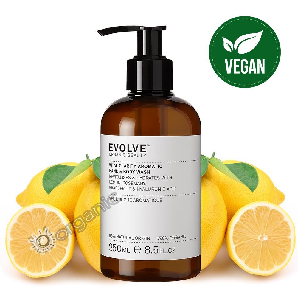Evolve Beauty Vital Clarity Aromatic Hand & Body Wash 250ml