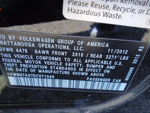 Chasis ECM bajo el conductor módulo de asiento térmico compatible con 12-14 PASSAT 4086330 Foto 2 de 4